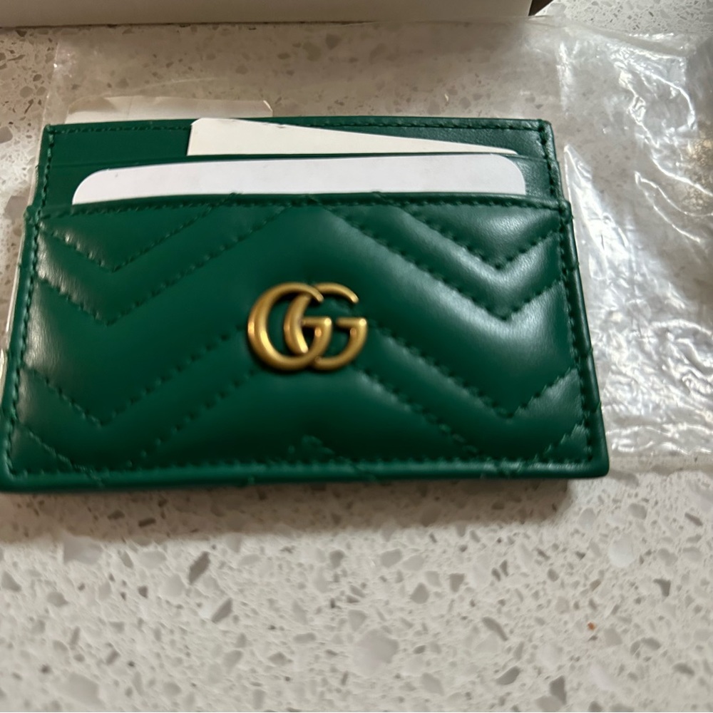 Brand new gucci card case